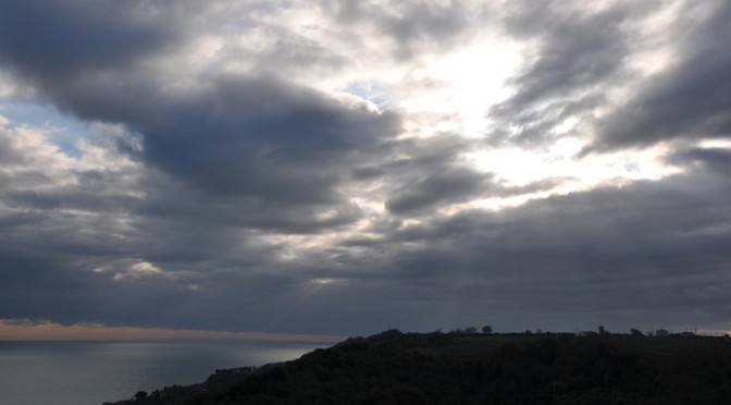 Eclipse from S.Vito Chietino at 09:11