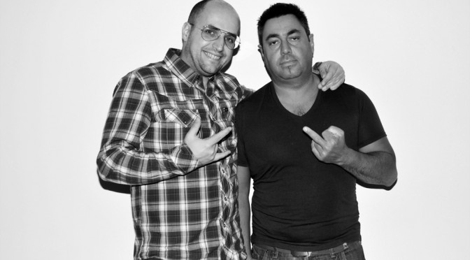 Me and Bob Rock at my studio