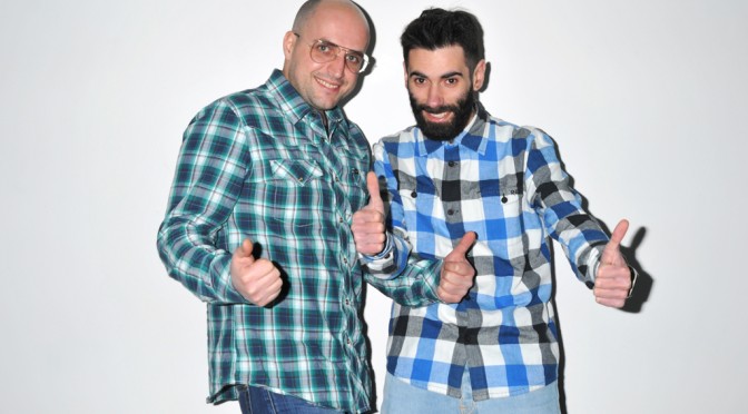 Me and Carmine Iacobitti 4 thumbs up