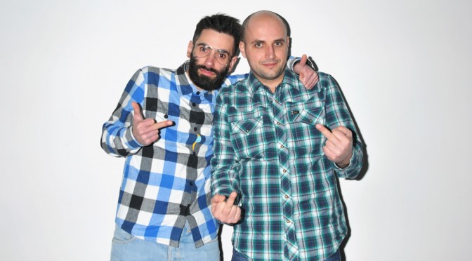 Carmine Iacobitti as me and me as Carmine Iacobitti