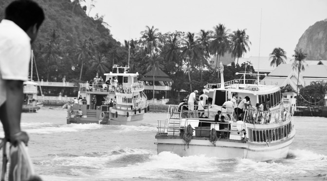 Just arrived in Phi Phi Island