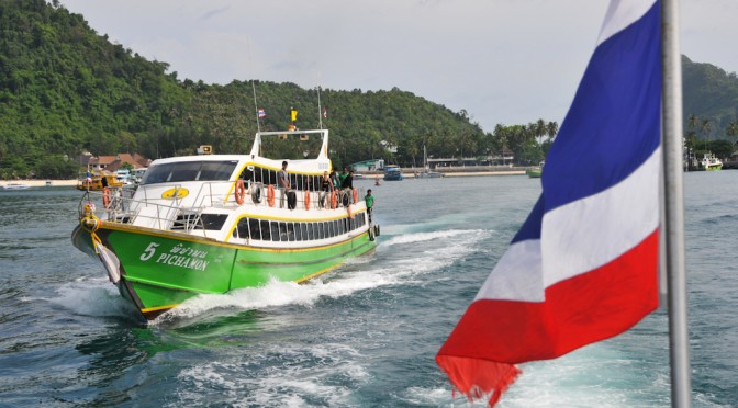Goodbye Phi Phi island and goodbye Thailand