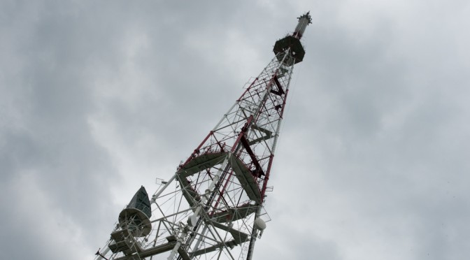 TELEVISION TOWER OF THE HIGH CASTLE IN LVIV