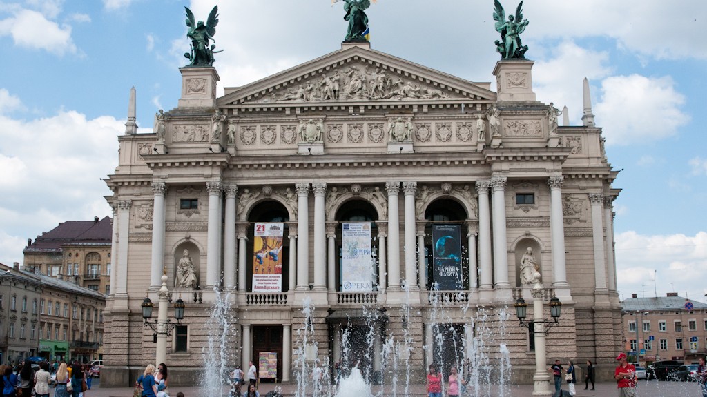 THEATRE OF OPERA IN LVIV