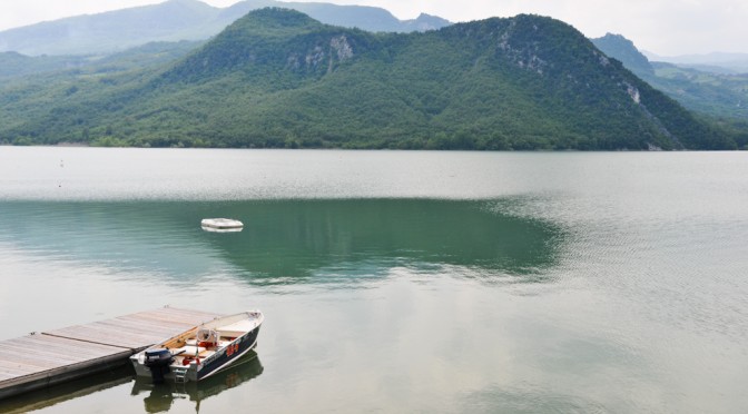 Lake Bomba before rowing race #2