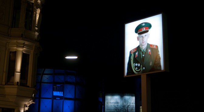 CHECKPOINT CHARLIE: VIEW FROM THE EST SIDE