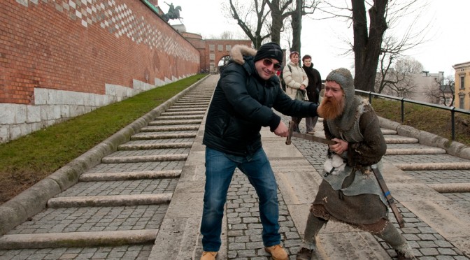 I while kill the medieval soldier out of the Wawel Castle in Krakow