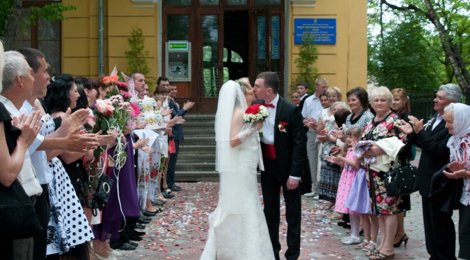 ANDRIJ AND OKSANKA JUST MARRIED