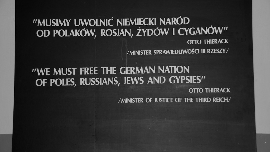 WE MUST FREE THE GERMAN NATION OF POLES, RUSSIANS, JEWS AND GYPSIES (shot 17 dic 2011)