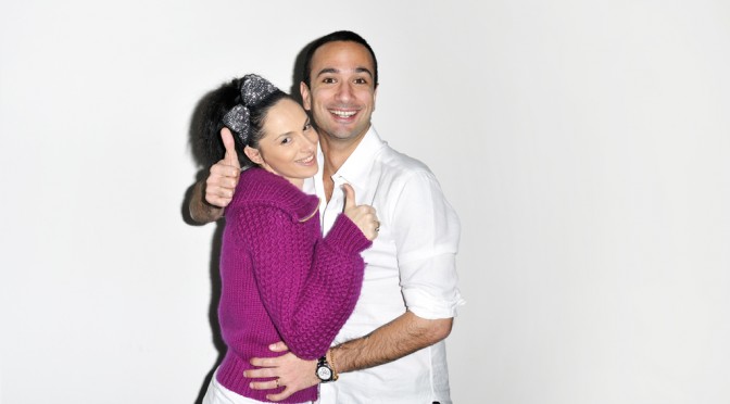 Ketty and Guglielmo Maio at my studio