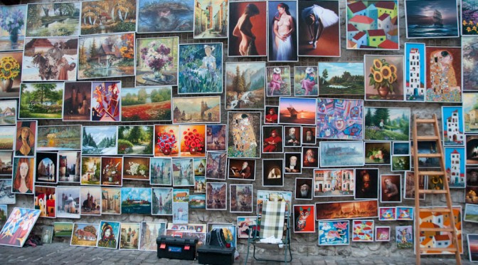 Paintings in Krakow