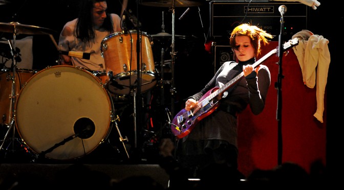 Roberta Sammarelli for Verdena live Pescara last night