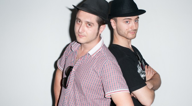 MAURIZIO DI MARCO AND MATTEO BISBANO AT MY STUDIO