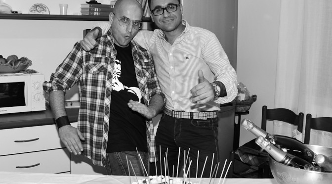 Me and Angelo Marrocco at his birthday party