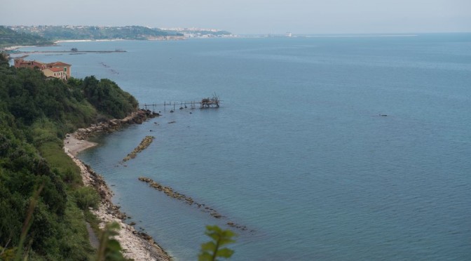 TRABOCCO TURCHINO VIEWED FROM THE PROMONTORIO DANNUNZIANO