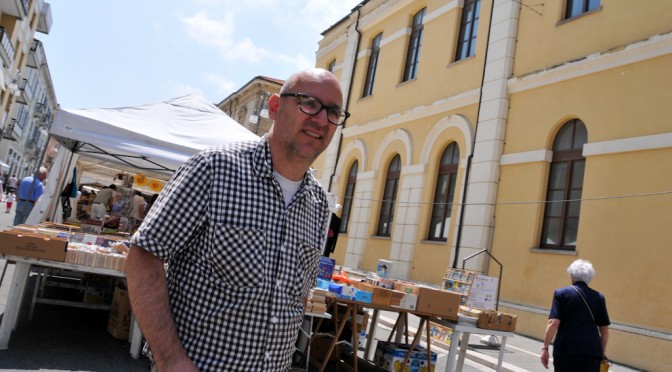 Luca Veronesi at the Lanciano nel Fumetto 2011