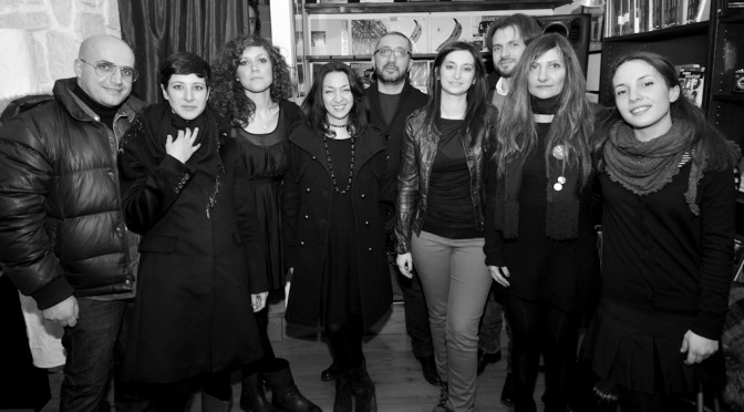 All photographers of the show "ON STAGE part 2" with Daniela Nativio and Lilia at Musica e Libri