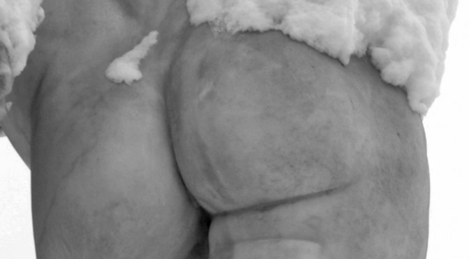 War memorial and the snow #3