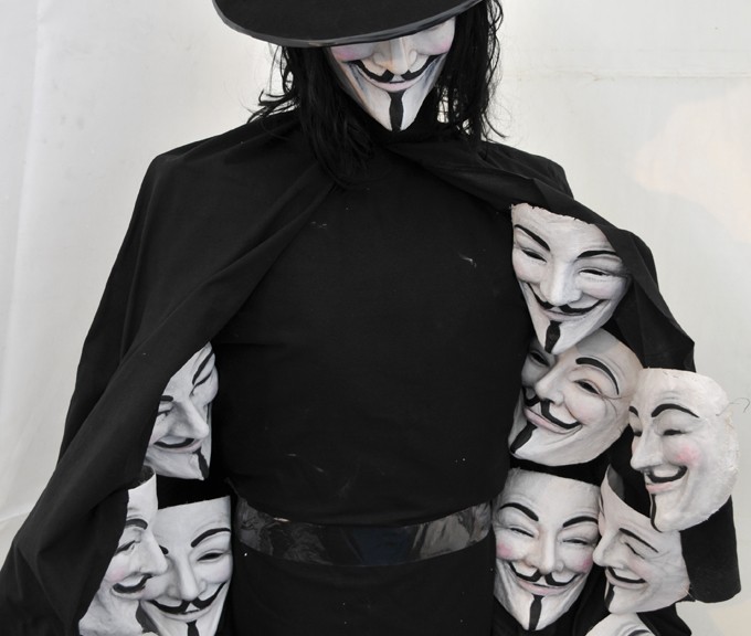V for Vendetta at the Lanciano nel Fumetto