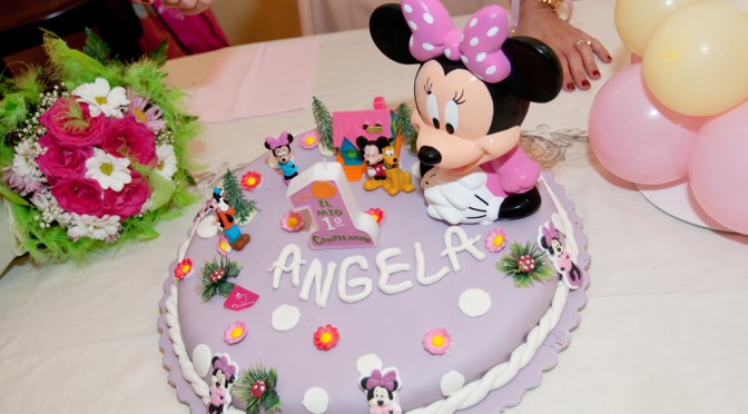 ANGELA'S FIRST BIRTHDAY