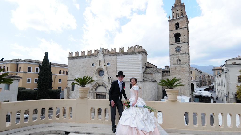GRAZIANO AND FRANCESCA JUST MARRIED