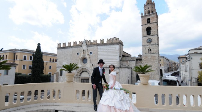 GRAZIANO AND FRANCESCA JUST MARRIED