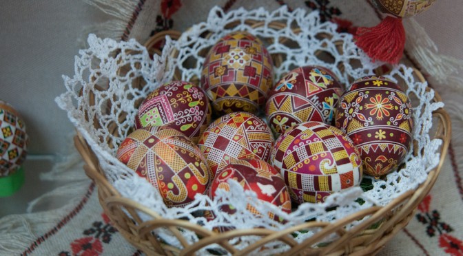 EASTER EGGS IN KOLOMIYA