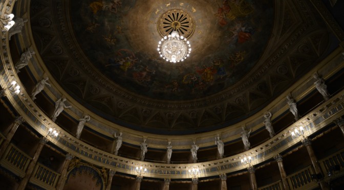 DETAIL OF THE TEATRO MASINI IN FAENZA #2