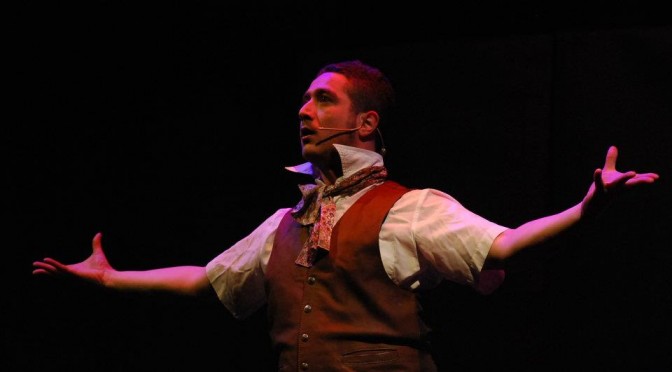 MAURIZIO DI MARCO FOR "THE SCEMEN SHOW" IN TEATRO FEDELE FENAROLI