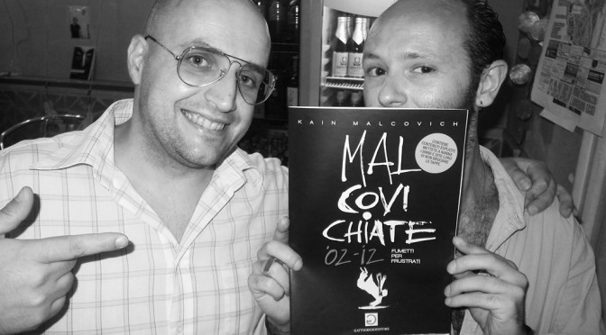 ME AND KAIN MALCOVICH WITH HIS NEW CREATION