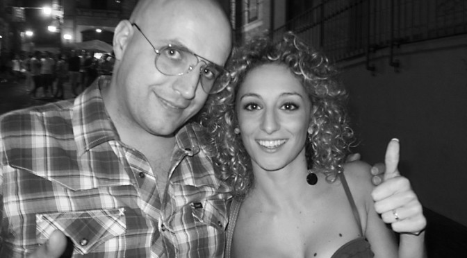 ME AND CHIARA HEART THUMBS UP