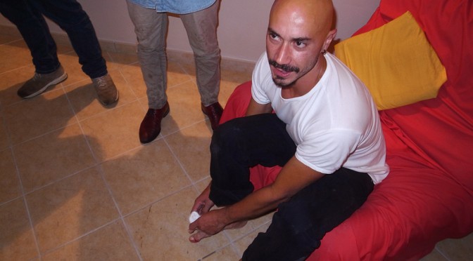 NICOLA ANTONELLI AFTER THE PERFORMANCE