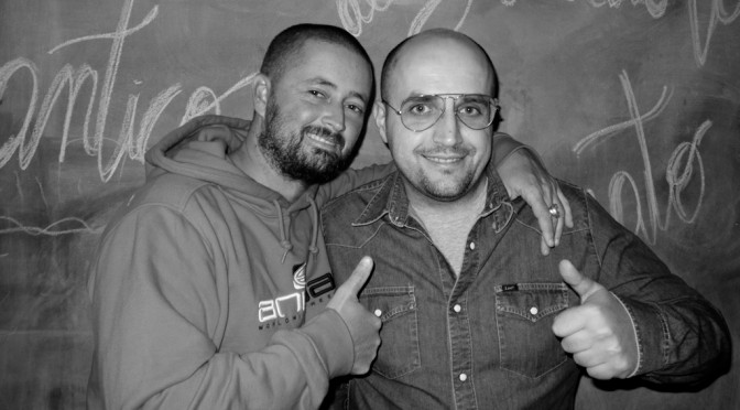 MW AND PAOLO IANNAMICO AT CIRCOLO PICKWICK