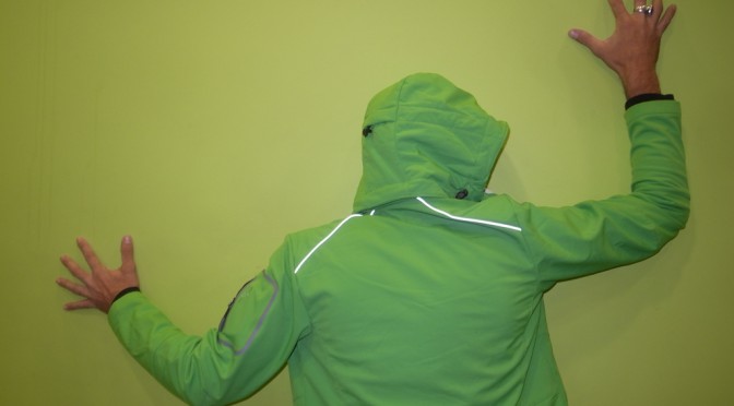 GREEN MAN ON A GREEN WALL