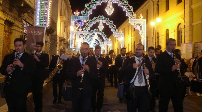 CITY MARCHING BAND AFTER FIREWORKS