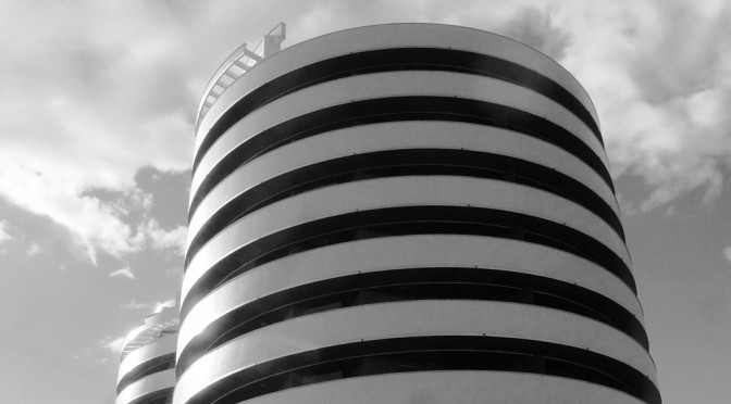 NICE BUILDINGS VIEWED FROM THE HIGHWAY IN PESCARA