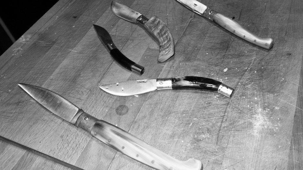 SOME MARCO BIONDI'S CRAFT KNIVES