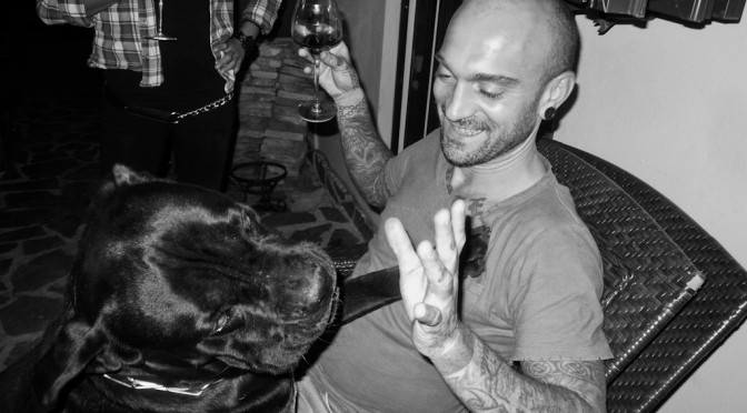 MARCO BIONDI PLAYS WITH OTTO THE DOG #2