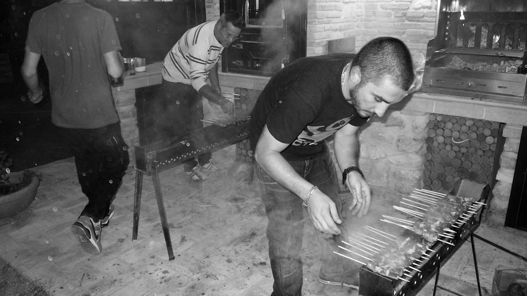 SOME GUYS ARE COOKING ARROSTICINI