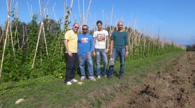 ME, PAOLO, MARCO AND NICOLA ON THE FOSSO DEL DIAVOLO