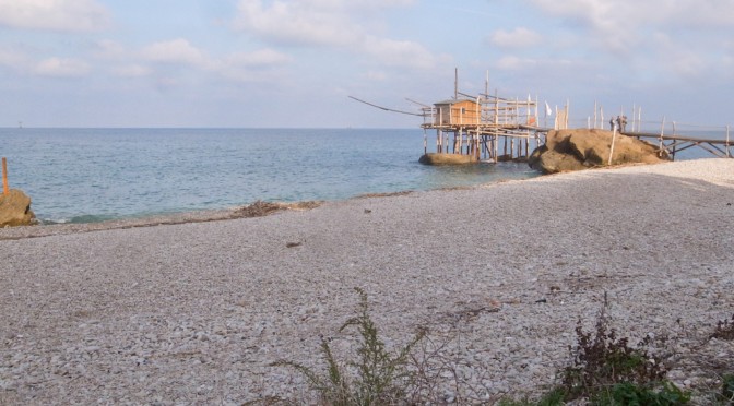 THE SEA AND THE TRABOCCO