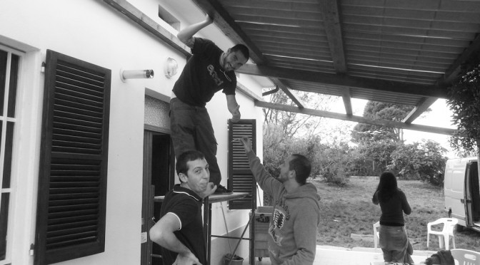 LUCA IS FIXING THE HOVEL