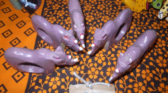 SOME TOYS AT IVAN ZULLI'S EXHIBITION