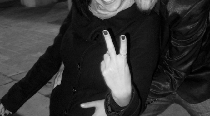 ROBERTA AND SAVERIO CARINCI AFTER THE SHOW