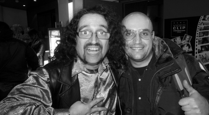 ME AND DJ DRAGO AT NUOVO CINEMA AQUILA IN ROME