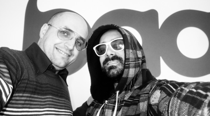 ME AND ALESSANDRO BUCCI AT BUG STUDIO