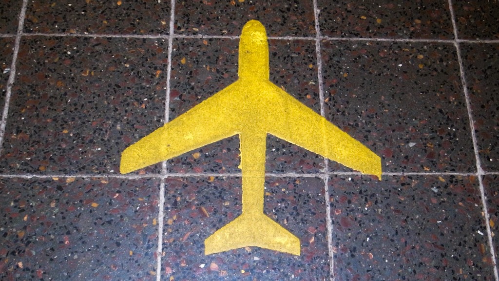 AIRPLANE ON THE FLOOR
