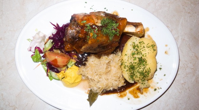 PORK KNUCKLE FOR DINNER