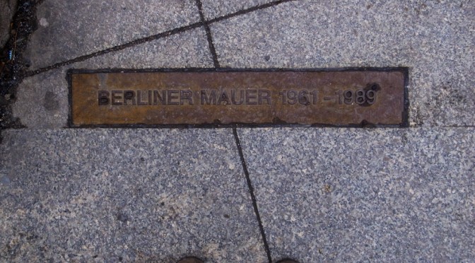 BERLINER MAUER 1961 - 1989, POTSDAMER PLATZ