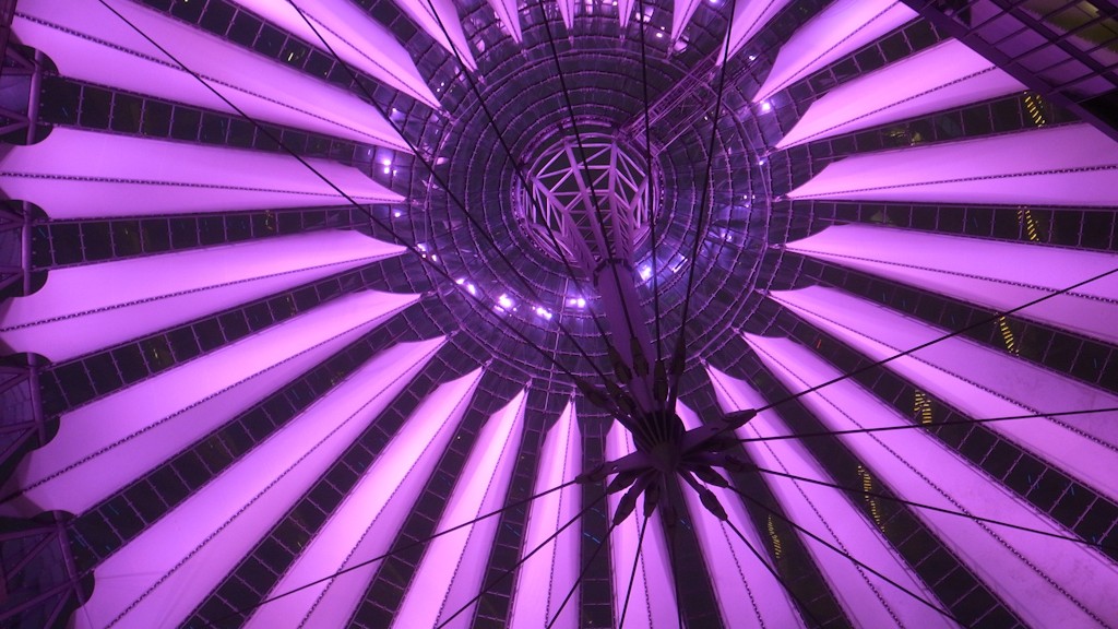 ROOF OF THE SONY CENTER